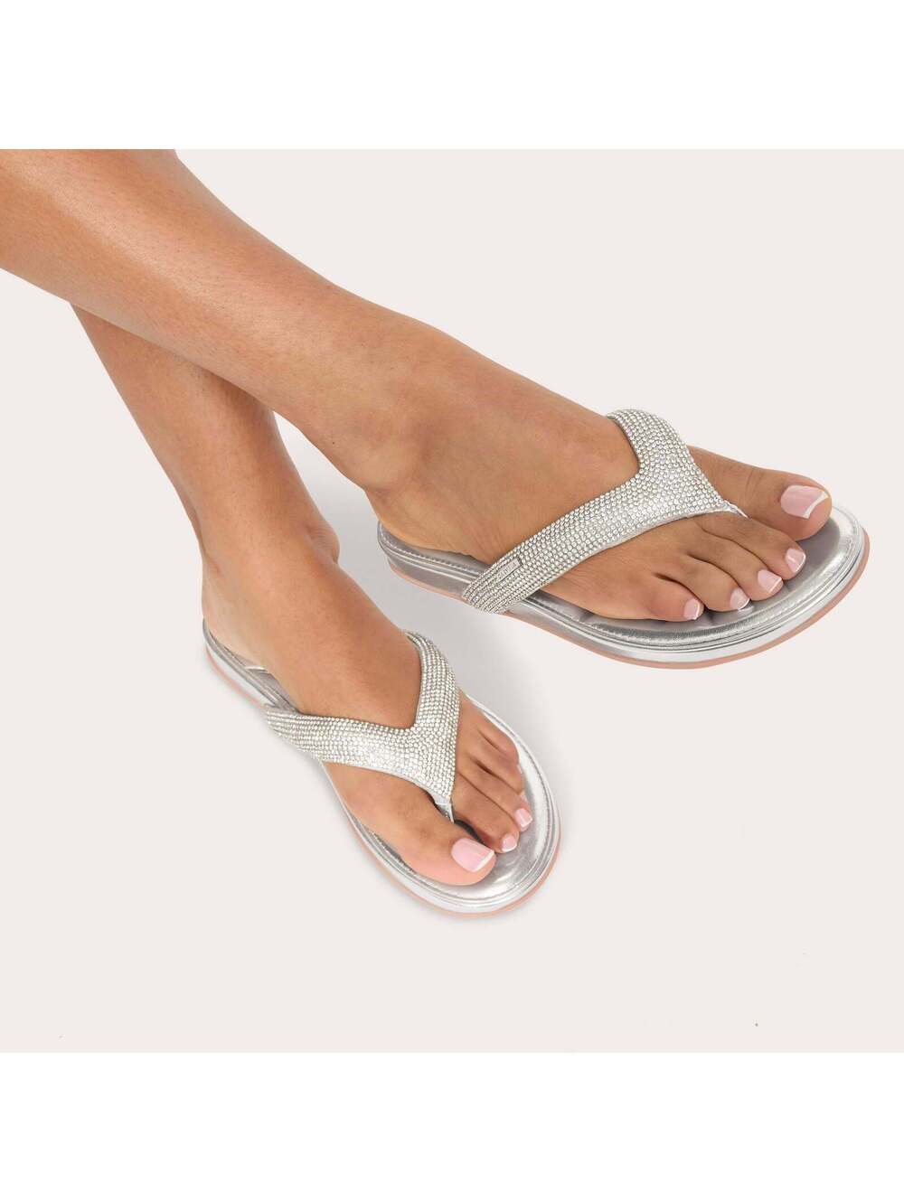 Carvela Riviera Jewel Silver EU 38.5 / US 7.5
